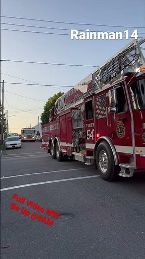 Sneak Peak into the 2023 Englewood Block Party Fire Truck Parade. Full Video up @9am #firetruck