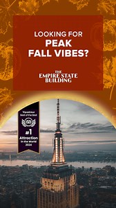 Spice up your fall plans with a visit to the world’s most famous building—see NYC’s epic foliage from 102 floors in the air! | Empire State Building