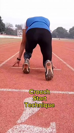 Crouch Start Technique for Sprinting and Hurdles
