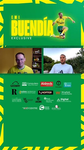 2.7K views · 47 reactions |  “WE WILL ALWAYS HAVE NORWICH AND NORFOLK IN OUR HEARTS”   Emi shares his love for the Yellow Army and what our club means to him… Catch up on the 헧헡헖 헣헼헱헰헮혀혁 exclusive!   https://youtu.be/E5zB2zNcymM | Talk Norwich City | Facebook