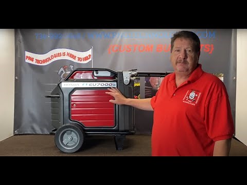 Honda EU7000is - Conversion video from gas to Propane & Natural Gas