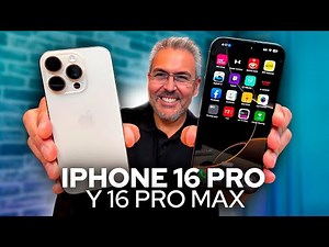iPhone 16 pro y iPhone 16 Pro Max 📱más grandes, más potentes, más batería, mejores cámaras Review