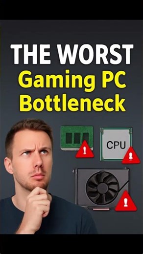 The WORST Gaming PC Bottleneck: RAM, CPU, or GPU? 😬