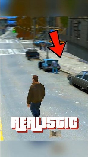 Did you know this realistic detail in GTA 4? 🤯🚗