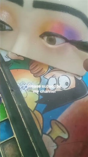 How to use colour wheel in eye❣️❣️ makeup#colourwheel#eyemakeu🍀👁🍀