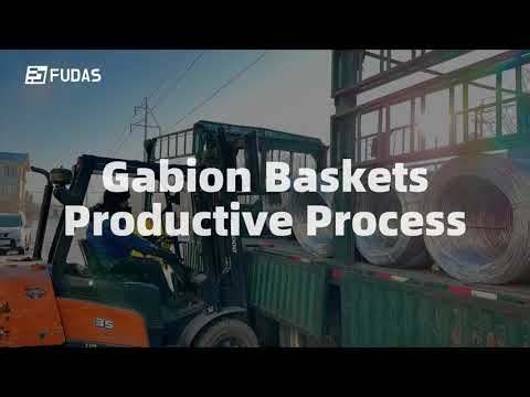Woven Gabion Baskets Production Process: From Raw Wire to Finished Box | FUDAS Factory