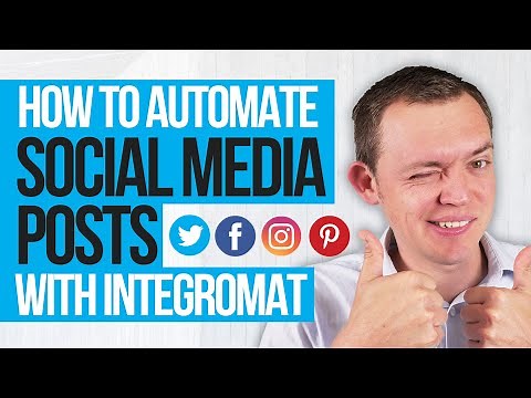 How to Automate and Loop Your Social Media Posts! (Integromat Power ⚡)