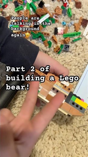 Building a Lego bear p2