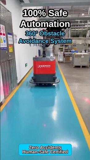 Zero Accidents Guaranteed: AMR Autonomous Forklift with 360° LiDAR Safety System | Active Avoidance
