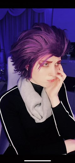 Just Neito helping his Hubby to do the perfect eyeliner 🙄 #monoshin #foryou #myheroacademia #monoma #monomacosplay #shinsou #shinsoucosplay