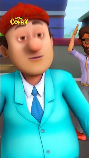 Chacha Bhatija | Karo Bhala Ho Bhala 05 | Popular Cartoon Shorts | Wow Kidz Comedy #shorts