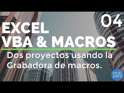 Excel VBA and Macros - Chapter 4 - Two projects using absolute and relative references @EXCELeINFO