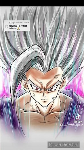 家族で悟飯ビーストの覚醒シーンを描きました #shorts #ドラゴンボール #dragonball #親子 #ibispaintx #イラスト #育児 #悟飯