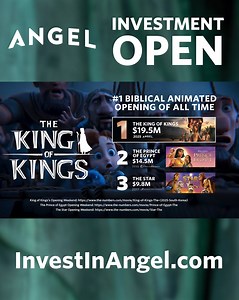 Angel Studios is now accepting investments. Imagine being part of the magic behind your kids’ favorite shows. For $44 a share, you can become a part owner in the studio that brought you beloved family shows like Young David, Jungle Beat, Tuttle Twins, and The Wingfeather Saga. $220 minimum investment. ************************************************* Angel Studios, Inc. is conducting an offering of its Class C Common Stock under Regulation A of the Securities Act of 1933. Investing in this offer