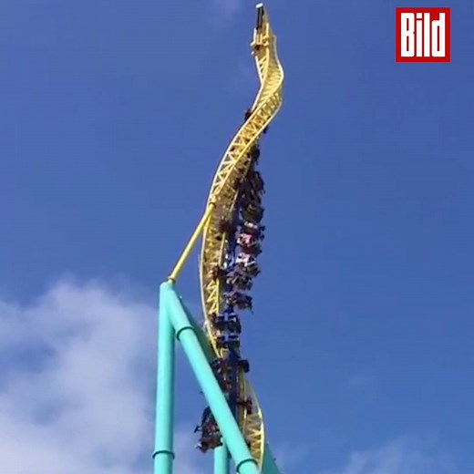 2.5M views · 195 reactions | Eine Runde Schwindel und Übelkeit zum mitnehmen gefällig? Dann schau dir bitte diese Achterbahn an.  | BILD Video | Facebook