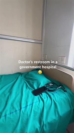 How does a Doctor’s restroom look like in a government hospital 🏥👩‍⚕️