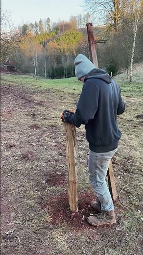 Construction of a New Cow Pen