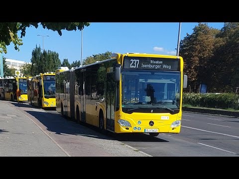 Bus Berlin | Mitfahrt im Kompl. 237 Von/bis S+U Rathaus Spandau Via. Isenburgerweg im MB GN21 5412