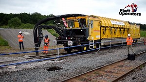 Remote controlled ballast replacemnt by RailCare Sweeden at Rail Live 2017 | UK Plant Operators Magazine