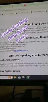 Parking Options: Long Beach Cruise Port area.