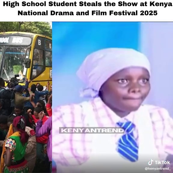 High School Student Shines at Kenya Drama Festival 2025