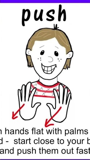 Push-Pull in Sign Language #father4son #bibekjeevan #signlanguage #deafcommunity