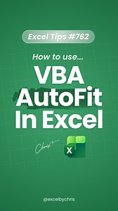 99% of Excel users don't know this Excel Hack! 🤯 👉🏼 Comment "Excel" to get my Free Excel Shortcuts Guide! In this tutorial you'll learn how to auto adjust the column widths in Excel! #excel #workhacks #accounting #spreadsheets #exceltips | Excelbychris