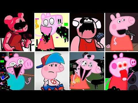 Friday Night Funkin - All Peppa Pig Mods in FNF / FNF Mod (Piggy fnf)