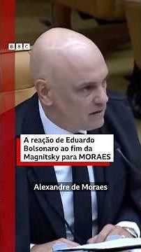 A reação de Eduardo Bolsonaro à retirada de sanções contra Moraes pelos EUA