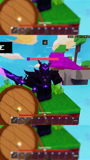 Bed Wars No Building Challenge #bedwars #minecraft #shorts
