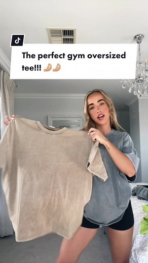 Perfect Gym Oversized Tee for Women | Muscle Republic Shirt Review