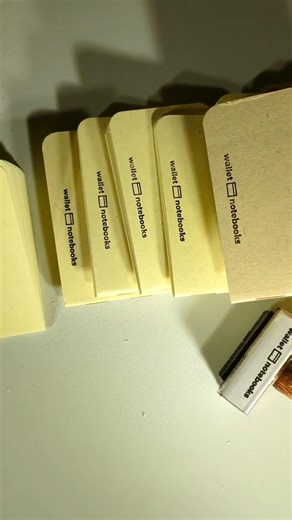 MAKING OF - Wallet Notebooks