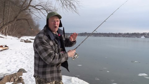Winter steelhead - bead bouncing
