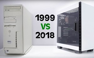 科技发展太可怕了！老古董1999年PC和2018年游戏PC对比简单评测@熊猫游戏字幕组