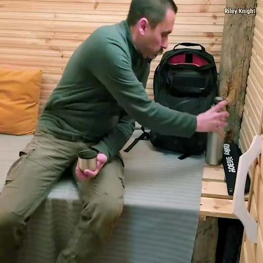 183K views · 2.2K reactions | Winter camping in strong and cold wind taking shelter in a tent #outdoor #camping #bushcraft | Riley Knight | Facebook