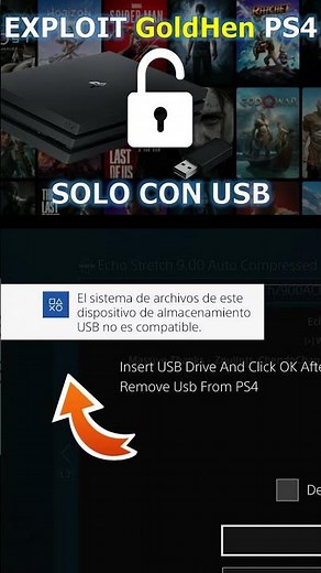 ✅ Libera tu PS4 9.0 con USB ¡GRATIS!⚡ | Exploit GoldHen PARTE 4