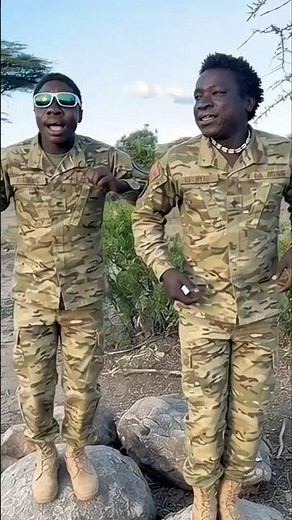 Hazabe Tribe in Army Dress?! Jungle Turns Into Training Camp 😂