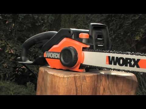 WORX Electric Chain Saw WG303 16-Inch 3.5 HP