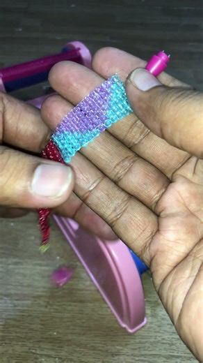 Beautiful! Beads Weaving Machine 🧵✨ DIY Bracelet Maker for Kids #imalidotcom