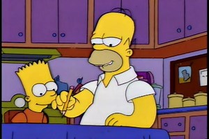 319K views · 5.7K reactions | Is "poo poo" one word or two? | Simpsons Memes | Facebook