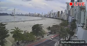 【LIVE】 Live Cam Balneário Camboriú - Barra Norte | SkylineWebcams