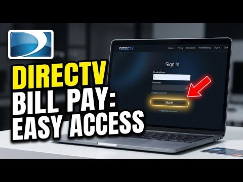 How to login to DirecTV satellite bill pay - Easy Access