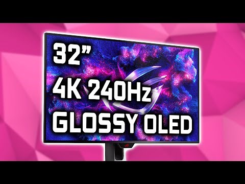 Drop EVERYTHING - 32” 4K 240Hz QD OLED Glossy Gaming Monitor (ASUS PG32UCDM)