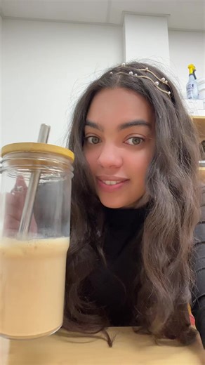 An iced latte to be specific