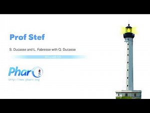 🐥 Learn Pharo with Prof Stef [W1-Live B]