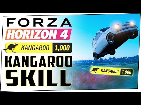 How to perform KANGAROO SKILL in FORZA HORIZON 4