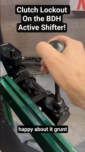 Clutch Lockout on the BDH Active Shifter Prototype...
