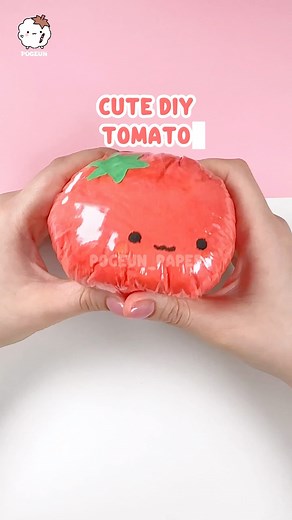 Kawaii Tomato Plushie DIY🍅