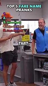 😂Top 5 Fake Name Pranks #top5 #funny #fail #fakename 😂