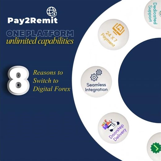 8 Reasons to Switch to Digital Forex with Pay2Remit